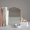 Hello Honey® 10'' Brass Finished Metal Framed Standing Mirror